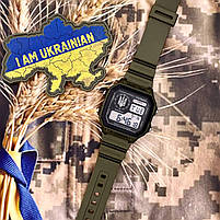 Patriot 010AGUASI Тризуб срібло Зелені + Коробка, фото 2