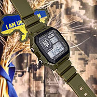 Patriot 010AGUASI Тризуб срібло Зелені + Коробка, фото 3