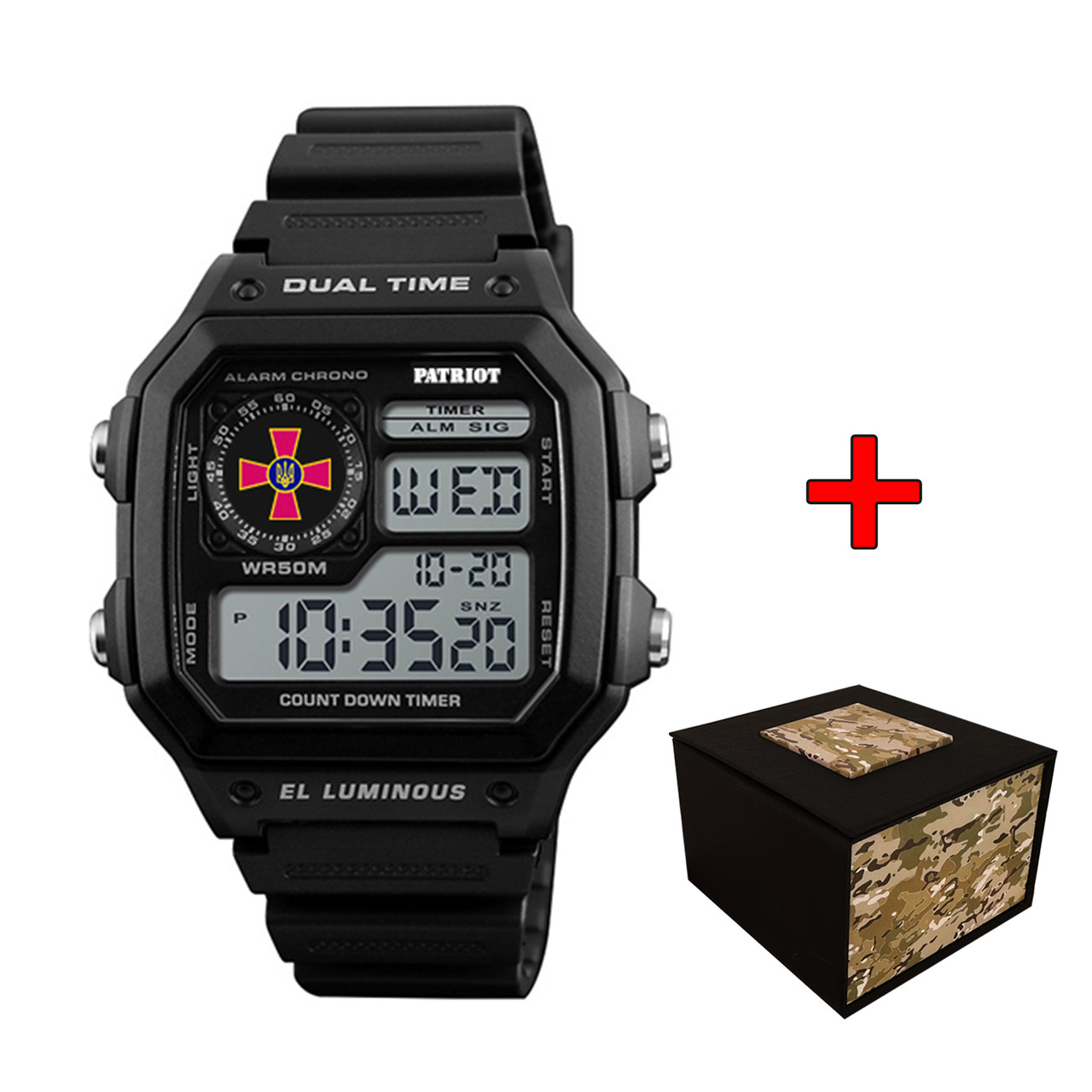 Patriot 010BKSU ЗСУ Чорні + Коробка., фото 1