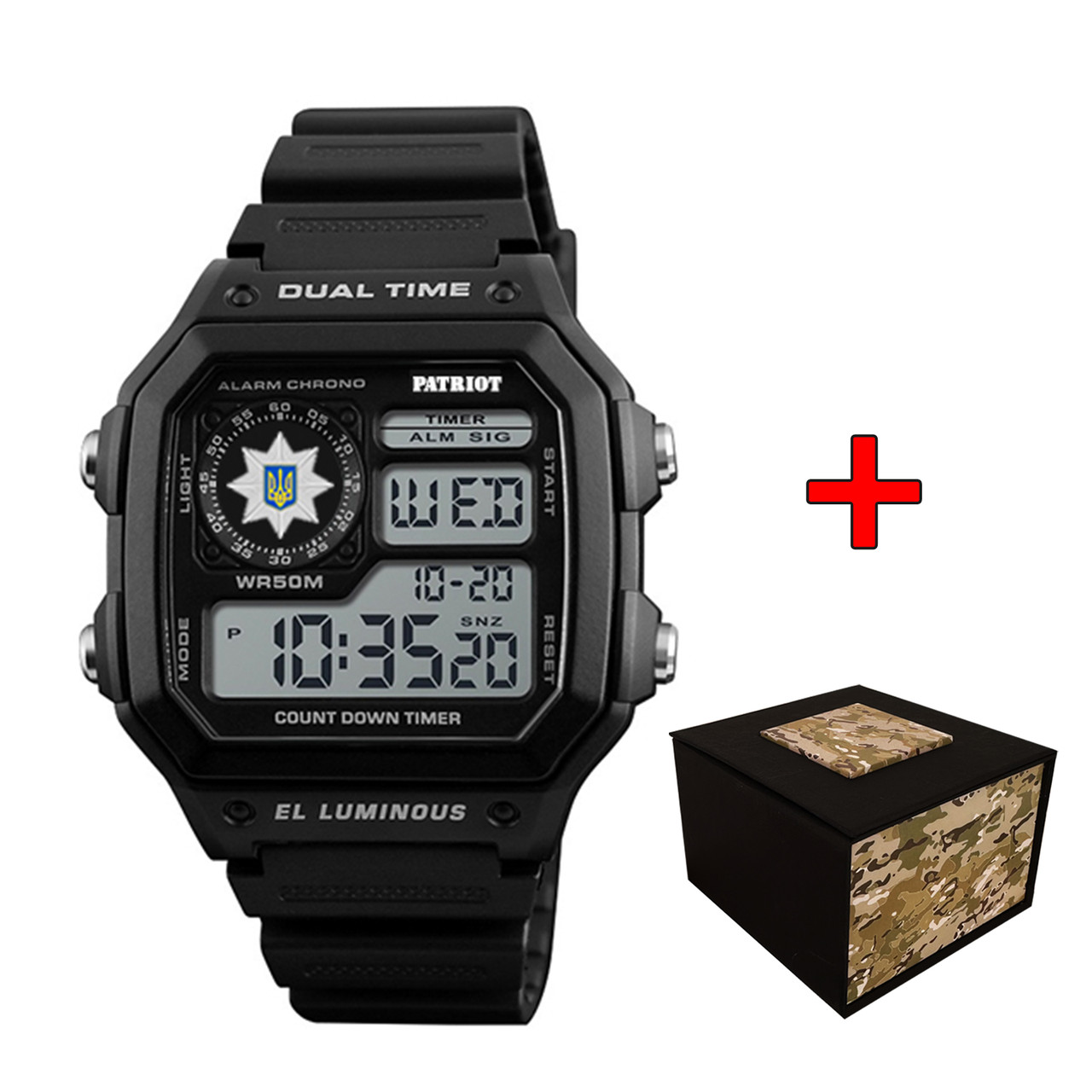 Patriot 010BKPO Поліція Чорні + Коробка., фото 1