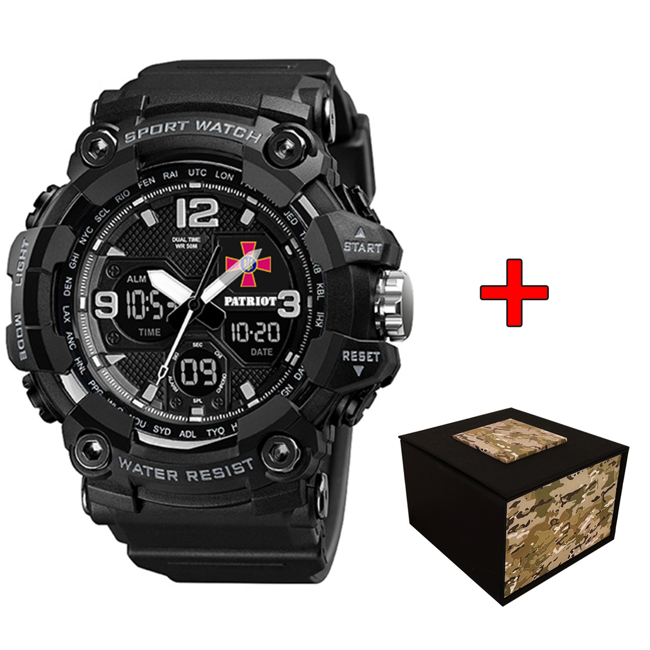 Patriot 006BKSU ЗСУ Чорні + Коробка., фото 1