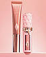 Набір для макіяжу губ і щік Charlotte Tilbury Pillow Talk Pinkgasm Lip & Cheek Set (рум'яна-хайлайтер і блиск)), фото 2