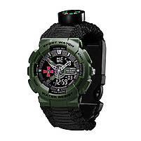 Patriot 005AGSU ЗСУ Паракордовий ремінець Black + Коробка, фото 2