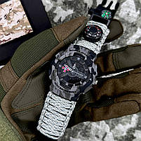 Patriot 005CMGYSU ЗСУ Сірий камуфляж Паракордовий ремінець ACU + Коробка., фото 2