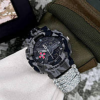 Patriot 005CMGYSU ЗСУ Сірий камуфляж Паракордовий ремінець ACU + Коробка., фото 4