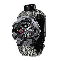 Patriot 005CMGYSU ЗСУ Сірий камуфляж Паракордовий ремінець ACU + Коробка., фото 6