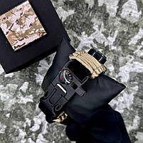 Patriot 005CMGRSU ЗСУ Зелений камуфляж Паракордовий ремінець Khaki + Коробка., фото 4