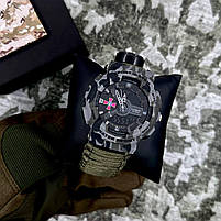 Patriot 005CMGYSU ЗСУ Сірий камуфляж Паракордовий ремінець Army Green + Коробка, фото 2