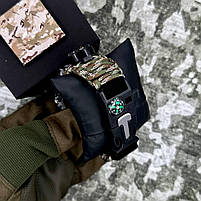 Patriot 005CMGYSU ЗСУ Сірий камуфляж Паракордовий ремінець Camo Green + Коробка., фото 4