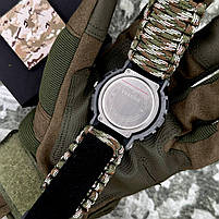 Patriot 005CMGYSU ЗСУ Сірий камуфляж Паракордовий ремінець Camo Green + Коробка., фото 5