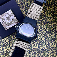 Patriot 012BKRDSU ЗСУ Чорні з червоним Паракордовий ремінець Khaki + Коробка, фото 5