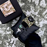 Patriot 005CMGRSU ЗСУ Зелений камуфляж Паракордовий ремінець Camo Green + Коробка., фото 4