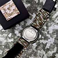 Patriot 005CMGRSU ЗСУ Зелений камуфляж Паракордовий ремінець Camo Green + Коробка., фото 5