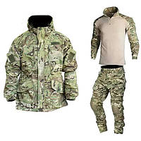 Брендовий чоловічий костюм 3 в 1 Caiman Кайман мультикам із курткою і тактичною сорочкою новий універсальний