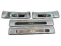 Накладки на пороги зовнішні BYD Leopard 3