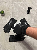 Зимові спортивні рукавиці Nike Рукавички найк зимові Hyperwarm Academy Therma Fit з мікрофлісом для зими