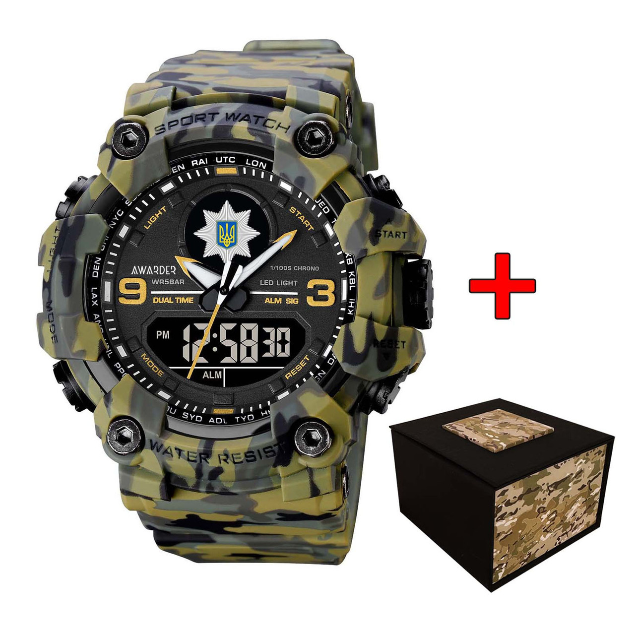 Awarder 001 Поліція Camo Green, фото 1