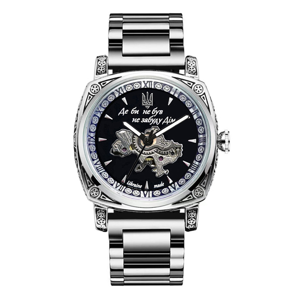 Awarder 021-3D Де би не був Silver-Black Steel, фото 1