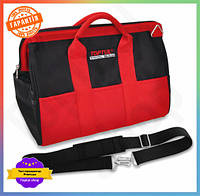 TS Сумка для інструментів TOPTUL 430x250x360 TOP NOW для зберігання та перенесення інструментів кейс для інструм SHT55_Q