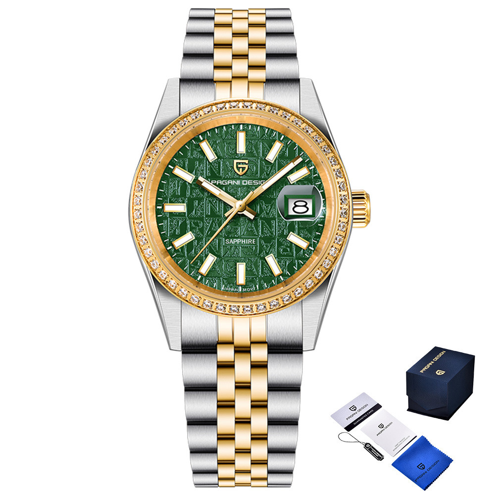 Pagani Design PD-1794M Silver-Gold-Green, фото 1