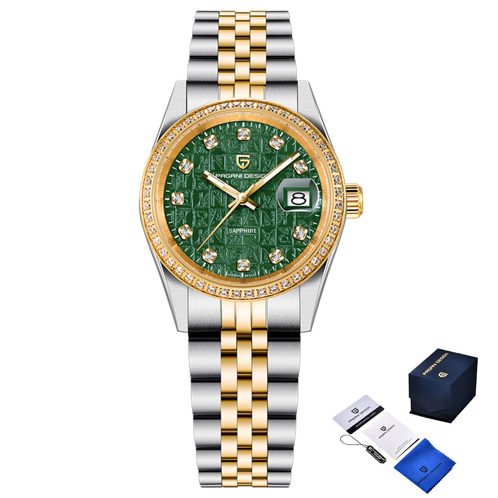 Pagani Design PD-1794L Silver-Gold-Green, фото 1