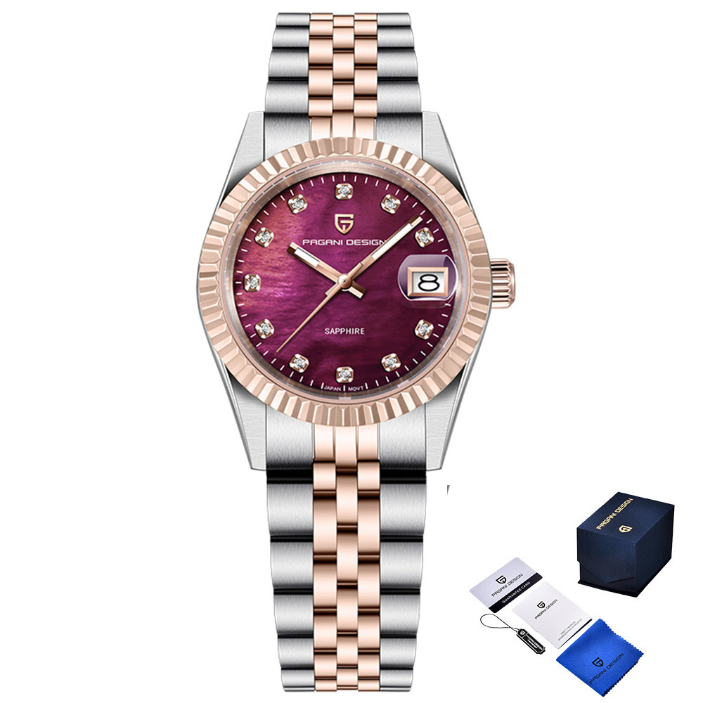 Pagani Design PD-1794L Silver-Rose Gold-Red, фото 1