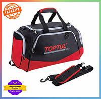 TS Дорожня сумка TOPTUL чорна 600x300x320 TOP NOW для подорожей та поїздок валіза для речей SHT55_Q