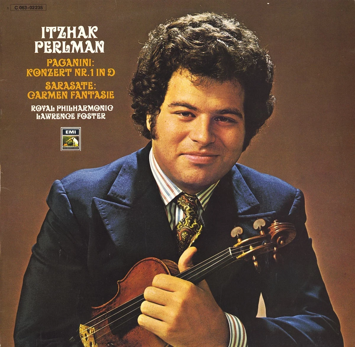 Paganini — Violin Concerto No 1 / Sarasate: Carmen Fantasy 2024 Warner/EU Mint Вінілова платівка, фото 1