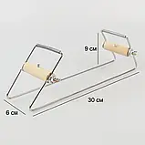 Верстат для бісероплетіння СТ/280 30*6*9 см, фото 5