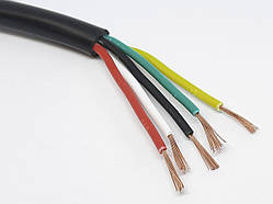Кабель сигнальний мідний RVV 5*0,75мм2