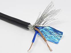 Провід екранований мідний RVSP вита пара 2-жильний 0.5мм2/20AWG