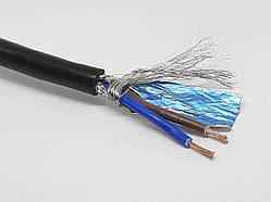 Провід екранований мідний RVSP вита пара 2-жильний 1мм2/17AWG