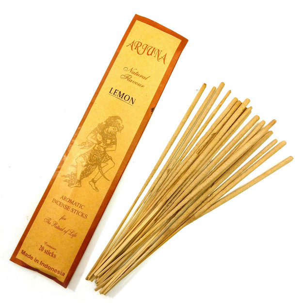 Аромапалочки Пахощі "Lemon" "Лимон" Arjuna пилкові, фото 1