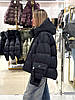 Пуховик жіночий Chanevia 25527 BLACK, фото 3