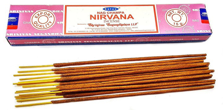 Натуральні пахощі Nirvana Нірвана 15 gms Satya Індія, фото 1