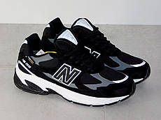 Кросівки термо зимові чоловічі чорні з сірим