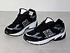 Кросівки термо зимові чоловічі чорні з сірим, фото 3