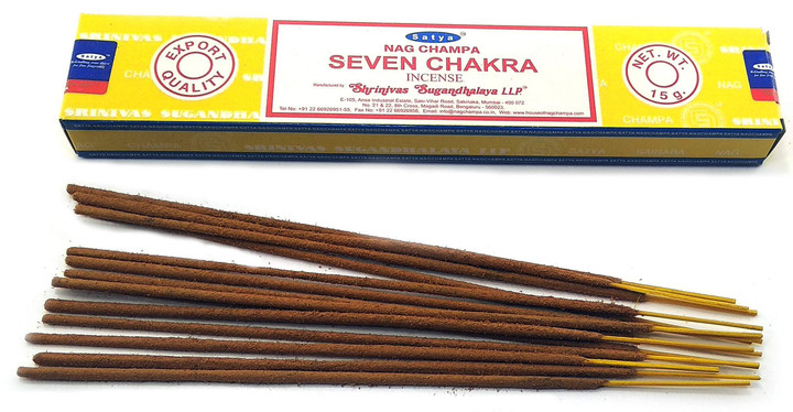 Аромапалички Пахощі  “Seven Chakra” Satya, фото 1