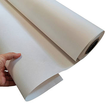 КОЛЕНКОР / палітурний матеріал дубльований білий, 0.95*3 м, тканина на папері