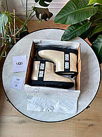 Водонепроникні жіночі Ugg Clear Mini Boot Natural / Black PREMIUM