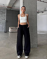 Жіночі якісні теплі спортивні штани на флісі, фото 3