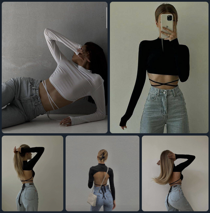 Жіночий лонг-топ з віскози Модель: 1554-1531 Кольори: чорний, білий, сірий, графіт, шоколад, капучино, фото 1