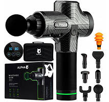 Перкусійний ручний масажер 100Вт Alpha AMG-01