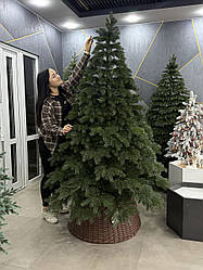 Штучна лита ялинка Делюкс 1.8м зелена Eler оригінал