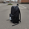 Чоловічий спортивний рюкзак Nike міський чорний ранець сумка Найк спортивна для тренувань, фото 8
