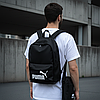 Чоловічий спортивний рюкзак Puma міський чорний ранець сумка Пума спортивна для тренувань, фото 2