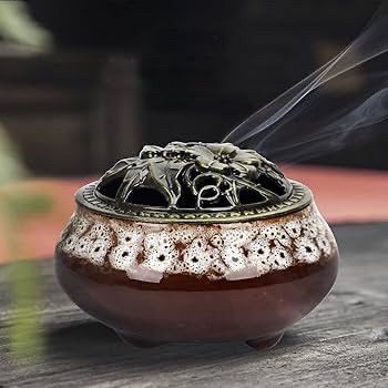 Аромакурильниця, підставка для пахощів «Стародавня» коричнева, фото 1