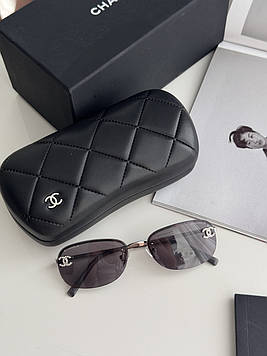 😎 Chanel Black/Silver CH4099 C02 55/16/130 55/16/130
