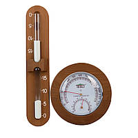 Набір №1 для лазні та сауни (пісочний годинник, термогігрометр)