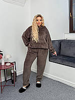 Піжама жіноча тепла великих розмірів